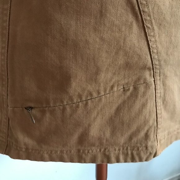 Chlorophylle - Brown Casual Mini Skirt - Picture 5 of 8